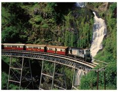 (996) Australia -  QLD - Kuranda Railway - Train - Cairns