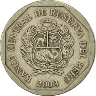 Monnaie, Pérou, 50 Centimos, 2003, Lima, TTB, Copper-Nickel-Zinc, KM:307.4 - Peru