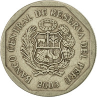 Monnaie, Pérou, 50 Centimos, 2003, Lima, TTB, Copper-Nickel-Zinc, KM:307.4 - Pérou