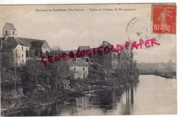 70 - ENVIRONS DE CONFLANS- EGLISE ET CHATEAU DE BOURGUIGNON - Other & Unclassified