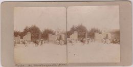 Photo,afrique,stéréoscopi Que,algérie,porte MOSTAGANEM,ville Préférée Du Général De Gaulle,collection Jb PRION,rare - Stereoscopic