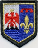 INSIGNE TISSU PATCH GENDARMERIE NATIONALE PACA SUR VELCRO ETAT EXCELLENT - Polizia