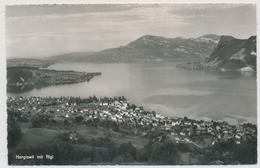 1958 - Hergiswil Mit Rigi - Gelaufen Marke Mit Vollstempel K-Stempel Von Hergiswil - Hergiswil