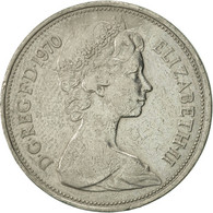 Monnaie, Grande-Bretagne, Elizabeth II, 10 New Pence, 1970, TTB, Copper-nickel - Other & Unclassified