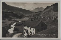 Gasthaus Vardaval Bei Tinzen - Blick Gegen Tinzen, Savognin - Photo: J. Gaberell - Savognin