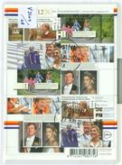 Nederland GEBRUIKT * NVPH Nr V 3204 - 3208 * BLOK BLOC BLOCK * 10 X 1 * WILLEM-ALEXANDER & MAXIMA - Used Stamps