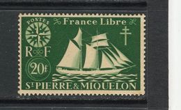 SAINT-PIERRE ET MIQUELON - Y&T N° 309** - Série De Londres - Unused Stamps