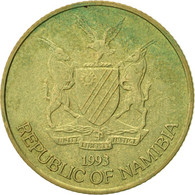 Monnaie, Namibia, Dollar, 1993, TTB, Laiton, KM:4 - Namibië