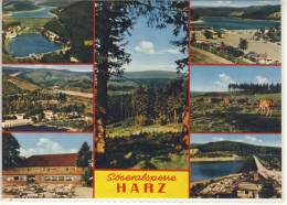 SÖSETALSPERRE / Harz - Mehrfachansicht Mit Waldhotel Aschenhütte, .... - Osterode