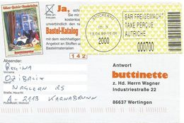 Österreich Austria 1999 Stockerau 2000 ID:3 Barcoded EMA Postage Paid Card - Maschinenstempel (EMA)