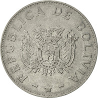 Monnaie, Bolivie, 50 Centavos, 1991, TTB+, Stainless Steel, KM:204 - Bolivië