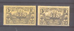 Nouvelle Calédonie  :  Yv  104-04a  * - Unused Stamps