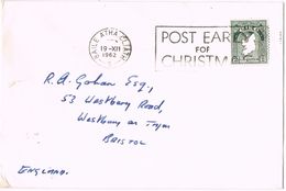 25224. Carta BAILE ATHA CLIATH (Dublin) Irlanda 1962. Slogan Christmas - Briefe U. Dokumente