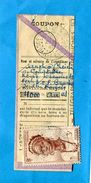 Marcophilie-Soudan Français->Françe-coupon De Mandat 4000frs Cad Bamako- Avril 1949 Affranchi Stamp AOF 3frs - Lettres & Documents