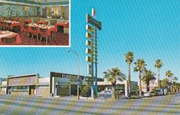 Tucson Arizona, Flamingo Motel, Lodging, Auto Street Scene, C1970s Vintage Postcard - Tucson