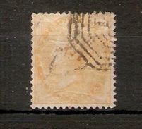 INDIA 1863 2a YELLOW SG 43 NO WATERMARK FINE USED Cat £55 - 1854 Compagnia Inglese Delle Indie