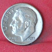 USA 1 DIME 1953 - 2,5 GRS 0,900 SILVER KM# 195 - (Nº18708) - 1946-...: Roosevelt