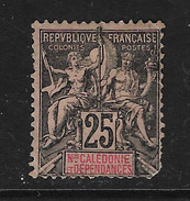 NUEVA CALEDONIA FRANCESA - CLASICO. Yvert Nº 48 Nuevo Y Defectuoso - Unused Stamps