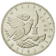 Monnaie, République Fédérale Allemande, 10 Mark, 1998, Hambourg, SPL, Argent - Altri & Non Classificati