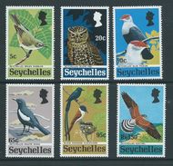 Seychelles 1972 Rare Birds Set Of 6 MNH - Seychelles (...-1976)
