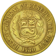 Monnaie, Pérou, 10 Soles, 1980, Lima, TTB, Laiton, KM:272.2 - Pérou