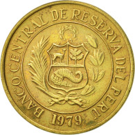 Monnaie, Pérou, 10 Soles, 1979, Lima, TTB, Laiton, KM:272.2 - Peru