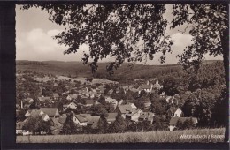 Neckargemünd Waldhilsbach - S/w Ortsansicht 1   Gasthaus Zum Forellenbach - Neckargemünd