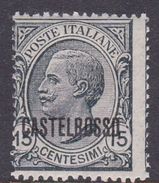 Italy-Colonies And Territories-Castelrosso S3 1922 15c Slate MNH - Emissions Générales