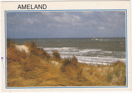 Ameland -  Duinen, Branding, Zee, Vissersschip  -  (Nederland/Holland) - Ameland