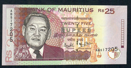 MAURITIUS P49a 25 RUPEES  1999   AUNC - Mauritius