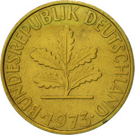 Monnaie, République Fédérale Allemande, 10 Pfennig, 1973, Hambourg, SUP - 10 Pfennig