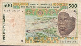 W.A.S. NIGER P610Ha 500 FRANCS (19)91 FIRST DATE FINE NO P.h. ! - Niger