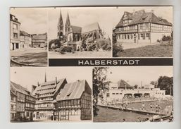 CPSM HALBERTSTADT (Allemagne-Saxe Anhalt) - 5 Vues - Halberstadt