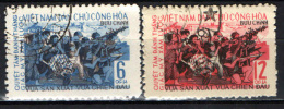 VIETNAM DEL NORD - 1965 - RIVOLUZIONE DI AGOSTO - VENTENNALE - USATI - Viêt-Nam