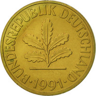 Monnaie, République Fédérale Allemande, 10 Pfennig, 1991, Karlsruhe, SUP - 10 Pfennig