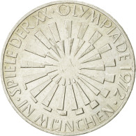 Monnaie, République Fédérale Allemande, 10 Mark, 1972, Karlsruhe, SUP - Altri & Non Classificati