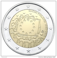 Pièce 2 Euros Commémorative  UNC Autriche "  Drapeau Européen  " - Autriche