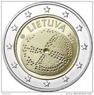 Pièce 2 Euros Commémorative  2016  UNC  Lituanie  " Culture Baltique " - Lituania