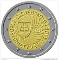 Pièce 2 Euros Commémorative  UNC  Slovaquie 2016  "  Présidence Européenne  " - Slovakia