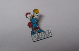 Pin's Volley Ball / Jeunes 1992 (mascotte) - Volleyball