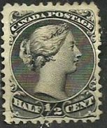 CANADA 1/2 CENT BLACK QV HEAD 1862 OUT OF SET? MINTH SG55 CV82POUNDS  READ DESCRIPTION!! - Ongebruikt