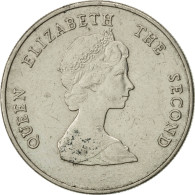 Monnaie, Etats Des Caraibes Orientales, Elizabeth II, 25 Cents, 1981, TTB+ - Territoires Britanniques Des Caraïbes