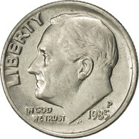 Monnaie, États-Unis, Roosevelt Dime, Dime, 1985, U.S. Mint, Philadelphie, SUP - 1946-...: Roosevelt