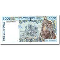 Billet, West African States, 5000 Francs, Undated (1992-2003), 9512808584 - West African States