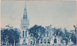 Cpa,1946,singapour,prés De L´équateur,avant L´indépendance,saint Anderws Cathédral,cathédrale Saint André,ed Grimaud - Singapur