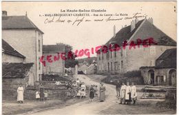 70 - MAILLERONCOURT CHARETTE - RUE DU CENTRE  LA MAIRIE - LA HAUTE SAONE ILLUSTREE-A PIERRE LAVIE RUE ARGENTIERS LIMOGES - Andere & Zonder Classificatie