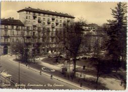 Torino - Giardini Lamarmora E Via Cernaia - 498 - Formato Grande Viaggiata – Ar - Parken & Tuinen