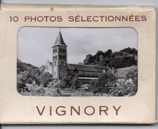 52 - VIGNORY - Carnet De 10 Vues (format 9X6,5) - Vignory