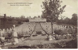 68 Cimetiere Militaire Francais De Sondernach Souvenir De La Grande Guerre 1914 - Sonstige & Ohne Zuordnung