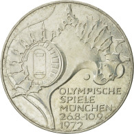 Monnaie, République Fédérale Allemande, 10 Mark, 1972, Hambourg, SUP+ - Andere & Zonder Classificatie